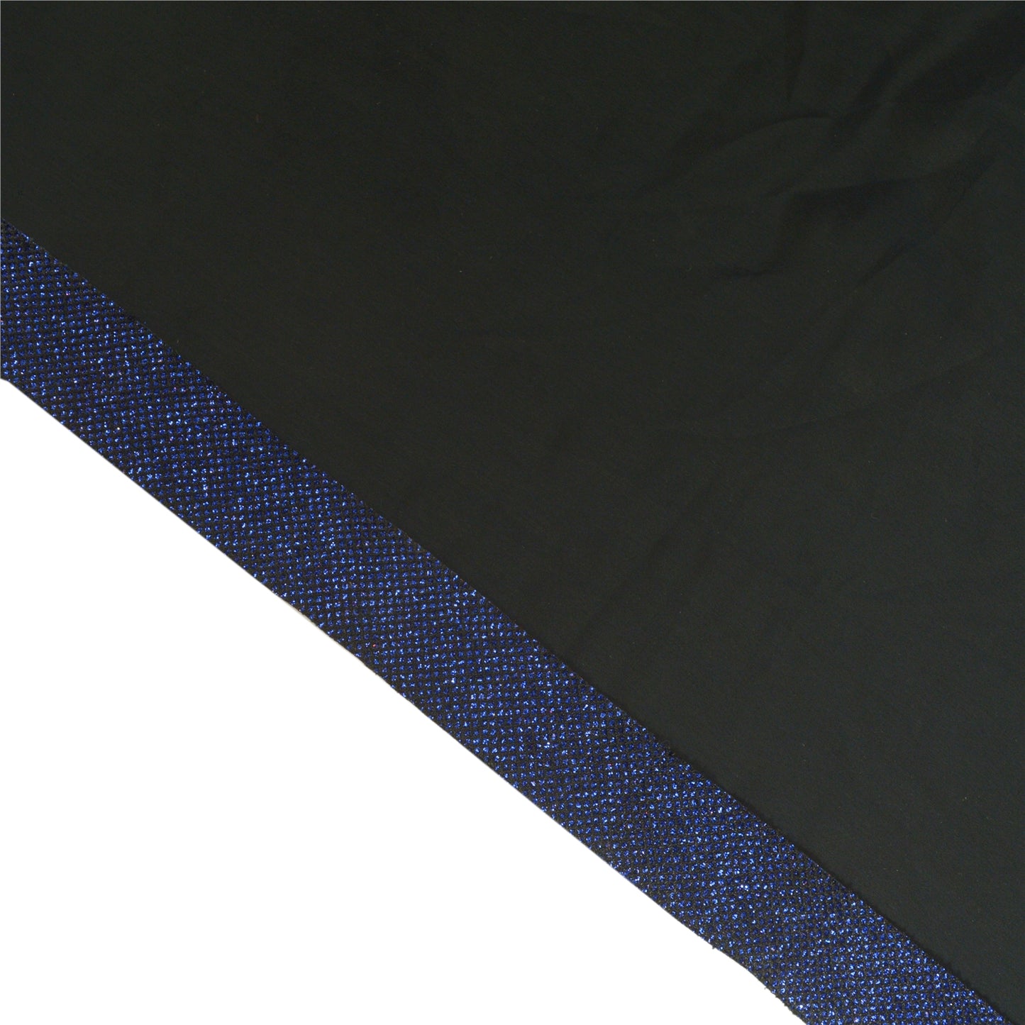 Sanskriti Indian Woven Sparkle Dress Border 1 YD Trim Ribbon Black Craft Lace