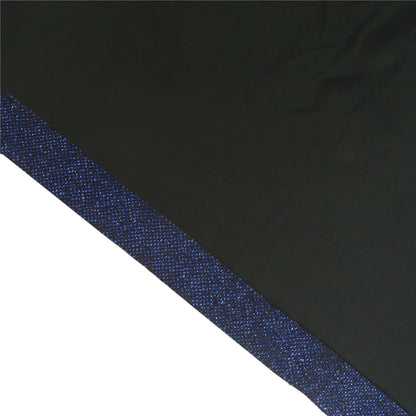 Sanskriti Indian Woven Sparkle Dress Border 1 YD Trim Ribbon Black Craft Lace