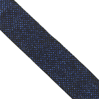 Sanskriti Indian Woven Sparkle Dress Border 1 YD Trim Ribbon Black Craft Lace