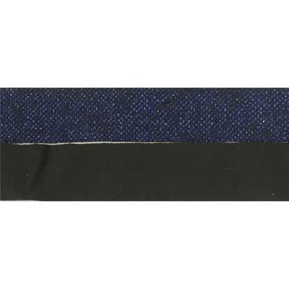 Sanskriti Indian Woven Sparkle Dress Border 1 YD Trim Ribbon Black Craft Lace