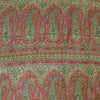 Sanskriti Vintage Indian Pink Sarees Art Silk Paisley Printed Fabric 5+yd Sari