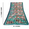 Sanskriti Vintage Brown Sarees Moss Crepe Sari Printed Floral Soft Craft Fabric