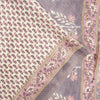 Sanskriti Vintage Sarees White Moss Crepe Floral Printed 5+yd Dressmaking Sari