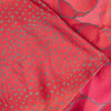 Sanskriti Vintage Sarees Red & Pink Floral Print 5+YD Moss Crepe Crafter's Sari