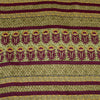 Sanskriti Vintage Brown Sarees Art Silk Sustainable Fabric Craft Printed Sewing 5 Yard Sari