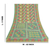 Sanskriti Vintage Soft Multi Pure Cotton Saree Geometric Printed Sari 5yd Craft