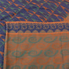 Sanskriti Vintage Sarees Indian Peach Pure Cotton Woven Sari Soft Craft Sustainable Fabric