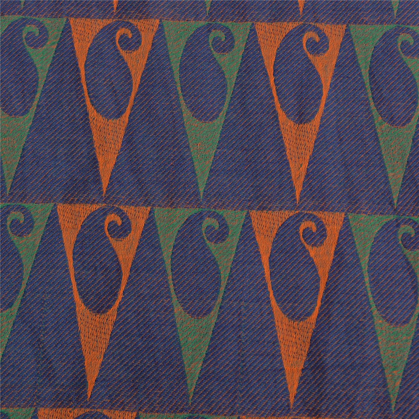 Sanskriti Vintage Sarees Indian Peach Pure Cotton Woven Sari Soft Craft Sustainable Fabric