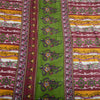 Sanskriti Vintage Sarees Multi Indian Pure Cotton Printed Sari 5yd Craft Sustainable Fabric