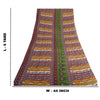 Sanskriti Vintage Sarees Multi Indian Pure Cotton Printed Sari 5yd Craft Sustainable Fabric