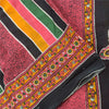 Sanskriti Vintage Sarees Indian Pink Pure Cotton Printed Sari 5yd Craft Sustainable Fabric
