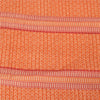 Sanskriti Vintage Sarees Indian Orange Pure Cotton Printed Sari 5yd Craft Sustainable Fabric