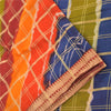 Sanskriti Vintage Sarees Multi Woven Printed Pure Cotton Sari 5yd Craft Sustainable Fabric