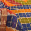 Sanskriti Vintage Sarees Multi Woven Printed Pure Cotton Sari 5yd Craft Sustainable Fabric