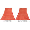 Sanskriti Vintage Sarees Red Patan Patola Pure Cotton Printed Sari 5+yd Sustainable Fabric