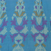 Sanskriti Vintage Sarees Purple/Blue Blend Cotton Woven Sari 6+yd Craft Sustainable Fabric