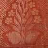 Sanskriti Vintage Sarees Pink/Orange Pure Cotton Woven Sari 5+yd Craft Sustainable Fabric