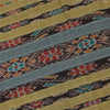 Sanskriti Vintage Sarees BrownIkat Handwoven Odisha Pure Cotton Sari 6+yd Sustainable Fabric