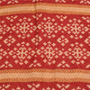 Санскритские винтажные сари персиково-красный патан патола чистый хлопок набивное сари устойчивая ткань