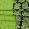 Sanskriti Vintage Sarees Pure Cotton Hand Block Print Kathakali Sari 5+yd Fabric