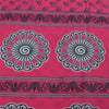 Sanskriti Vintage Sarees Indian Pink Pure Cotton Printed Sari 5+yd Craft Fabric