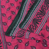 Sanskriti Vintage Sarees Indian Pink Pure Cotton Printed Sari 5+yd Craft Fabric