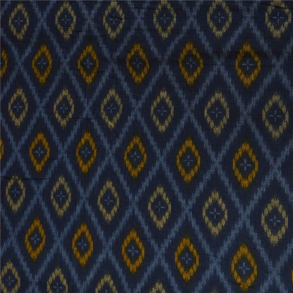 Sanskriti Vintage Sarees Purple 100% Pure Cotton Printed Sari 5+yd Craft Fabric