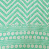 Sanskriti Vintage Sarees Indian Sea-Green Pure Cotton Printed Sari 5+yd Sustainable Fabric