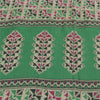 Sanskriti Vintage Sarees Indian Pink Pure Cotton Printed Sari 5+yd Craft Fabric