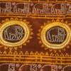 Sanskriti Vintage Sarees Pure Cotton Bandhani Elephant Printed Sari 5+yd Fabric