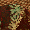Sanskriti Vintage Sarees Brown 100%Pure Cotton Hand Block Print Floral 5+YD Sari