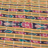 Sanskriti Vintage Sarees GreenIkat Handwoven Odisha Pure Cotton Sari 5+yd Fabric