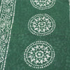 Sanskriti Vintage Sarees Purple & Green Pure Cotton Batik Print Sari 5+yd Fabric