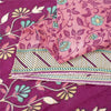 Sanskriti Vintage Sarees Indian Pink Pure Cotton Printed Sari 5+yd Craft Fabric