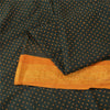 Sanskriti Vintage Sarees Green Pure Cotton Printed & Zari Woven 5+ydCraft Fabric