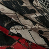 Sanskriti Vintage Gray & Black Pure Cotton Sarees 5+YD Craft Abstract Print Sari