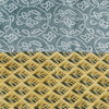 Sanskriti Vintage Sarees Gray & Yellow Pure Cotton 3 D Print Bandhani 5+YD Sari