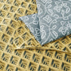 Sanskriti Vintage Sarees Gray & Yellow Pure Cotton 3 D Print Bandhani 5+YD Sari