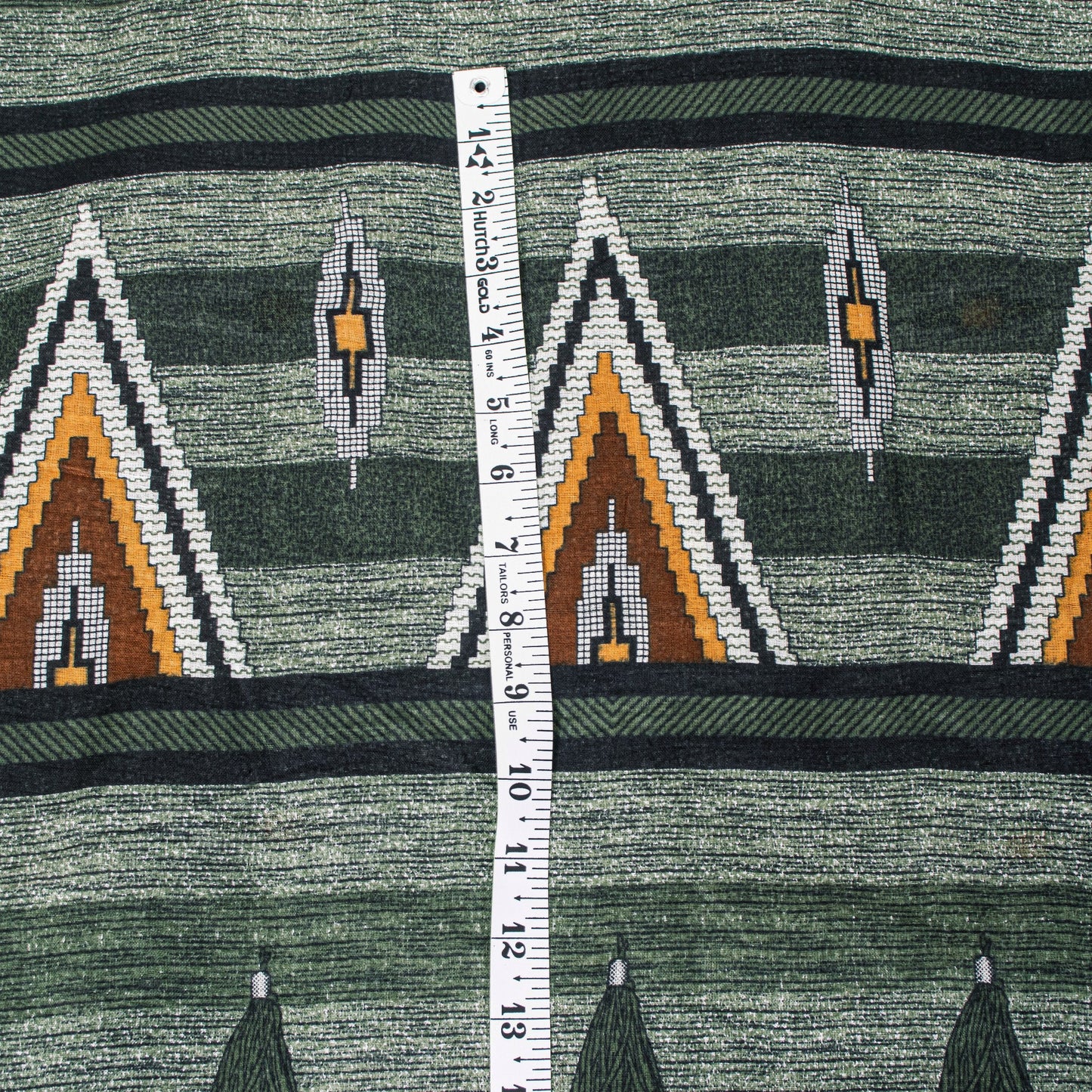 Sanskriti Vintage Green 100% Pure Cotton Sarees 5+YD Fabric Geometric Print Sari