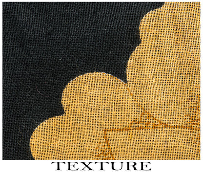 Sanskriti Vintage Saree Black Pure Cotton Craft Fabric Digital Print 5.5 Yd Sari