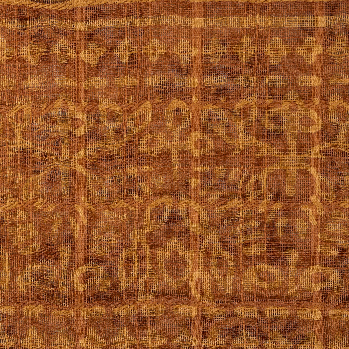 Sanskriti Vintage Yellow Pure Cotton Saree Hand Block Print Kota Woven/DoriaSari