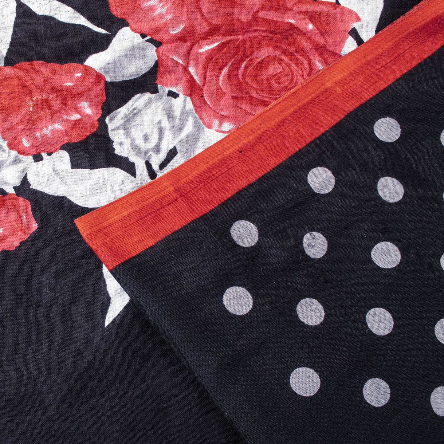 Sanskriti Vintage Saree Black Pure Cotton Soft Fabric Digital Printed 5+YD Sari