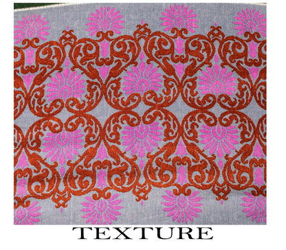 Sanskriti Vintage Saree Green Pure Cotton Floral Ikat Printed Sari 5+YD Fabric