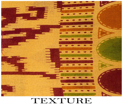 Sanskriti Vintage Saree Yellow Pure Cotton Ikat Print Geometric Sari 5+YD Fabric