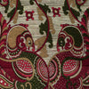 Sanskriti Vintage Saree Green Pure Cotton Kalamkari-Sambhalpuri Ikat Print Sari