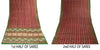 Sanskriti Vintage Saree Red Pure Cotton Patan Patola Gujrat Ikat Print Sari 5+YD