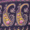 Sanskriti Vintage Pink Pure Cotton Woven Saree Floral Paisley Print Sari 5.5YD