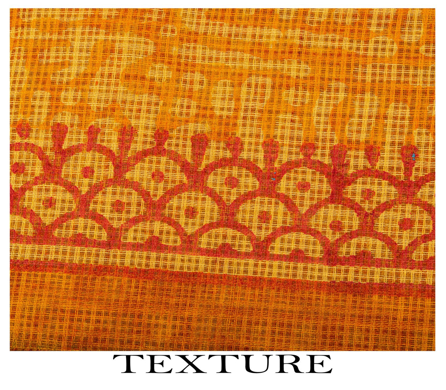 Sanskriti Vintage Saree Yellow Kota Hand Woven/Doria Pure Cotton Hand Block Printed Fabric 5.5+Yard Craft Sari