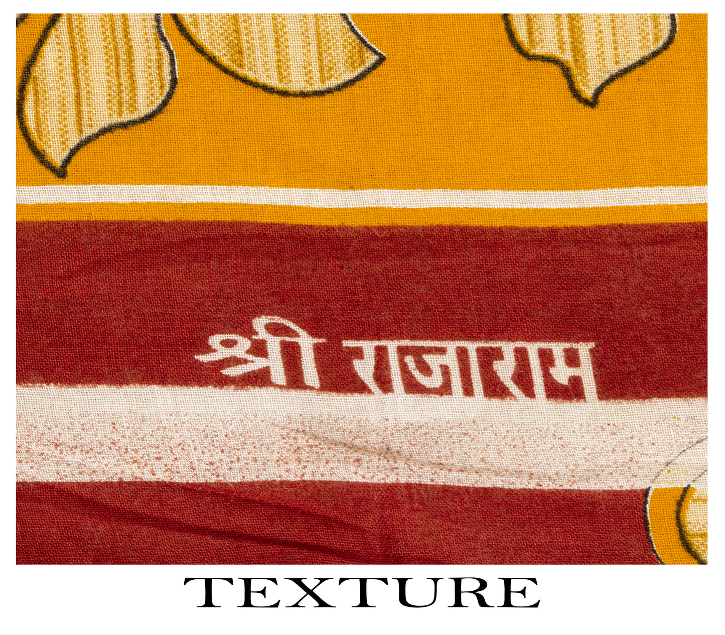 Sanskriti Vintage Saree Yellow-Red Pure Cotton Floral Printed Sari Fabric 5+Yard
