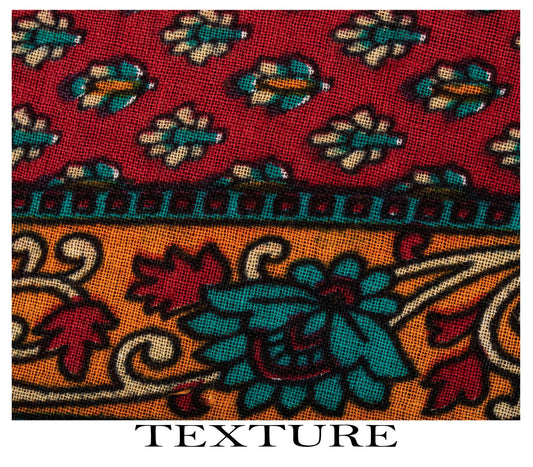 Sanskriti Vintage Saree Maroon 100% Pure Cotton Floral Printed Craft Fabric 5+Yard Sari